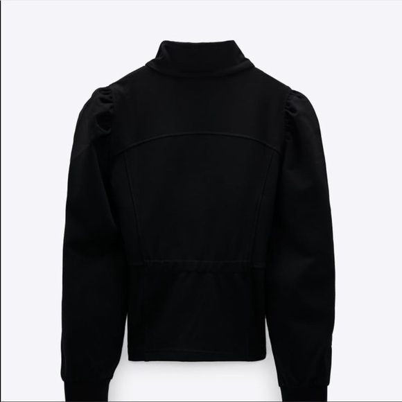 Zara balloon sleeve jacket - Picture 3 of 4